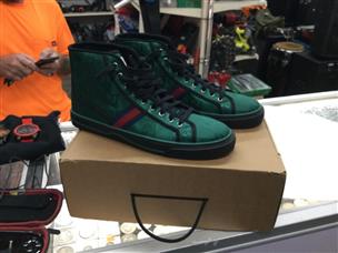Shop Gucci Off The Grid High-Top Sneakers